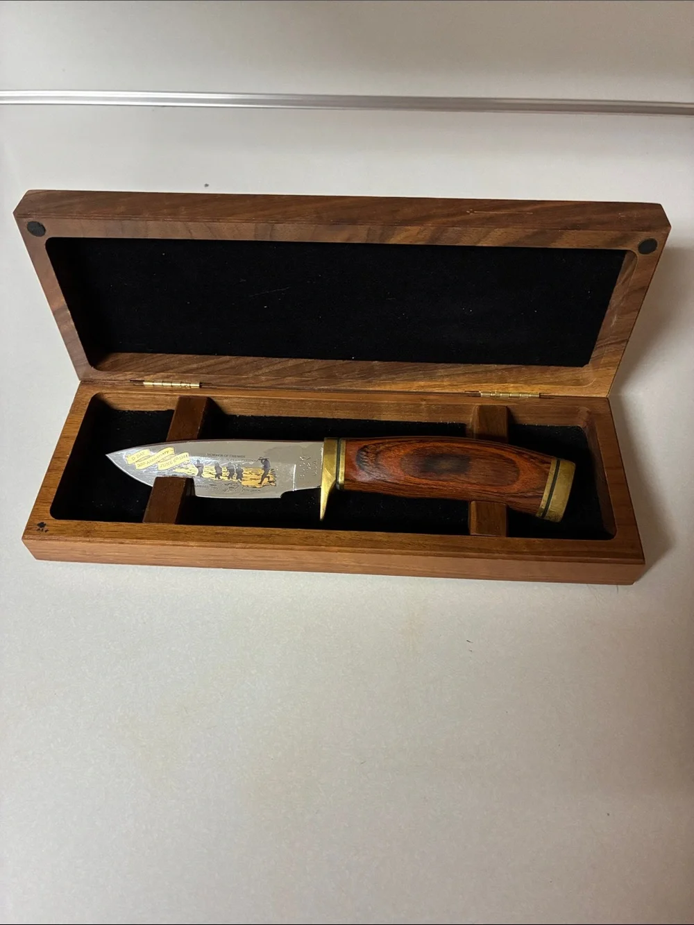 Buck 192 Vanguard 50th Anniversary D-Day Limited Edition USA Hunting Knife /500